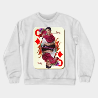 Queen Of Hearts Crewneck Sweatshirt